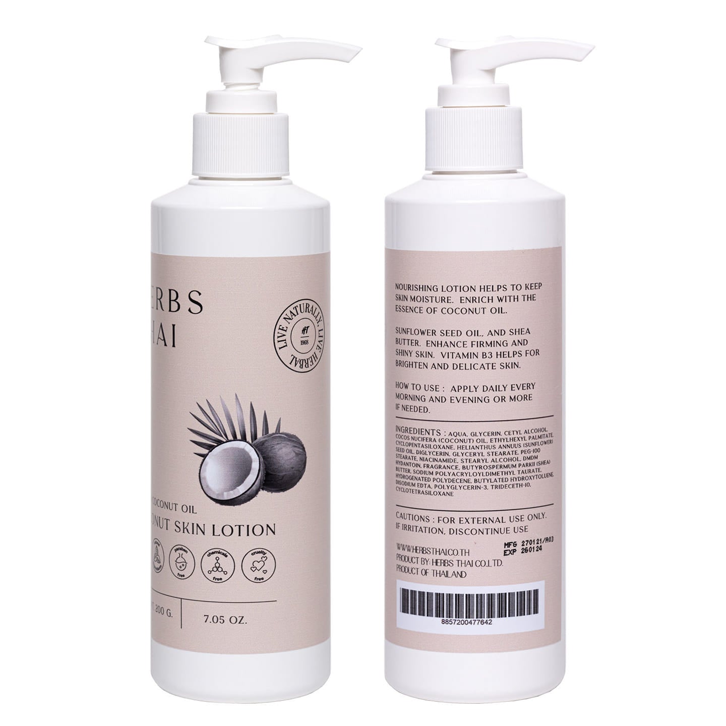 Herbs Thai Body Lotion