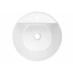 Aquavive Topino Round Ceramic Basin Gloss White 42cm