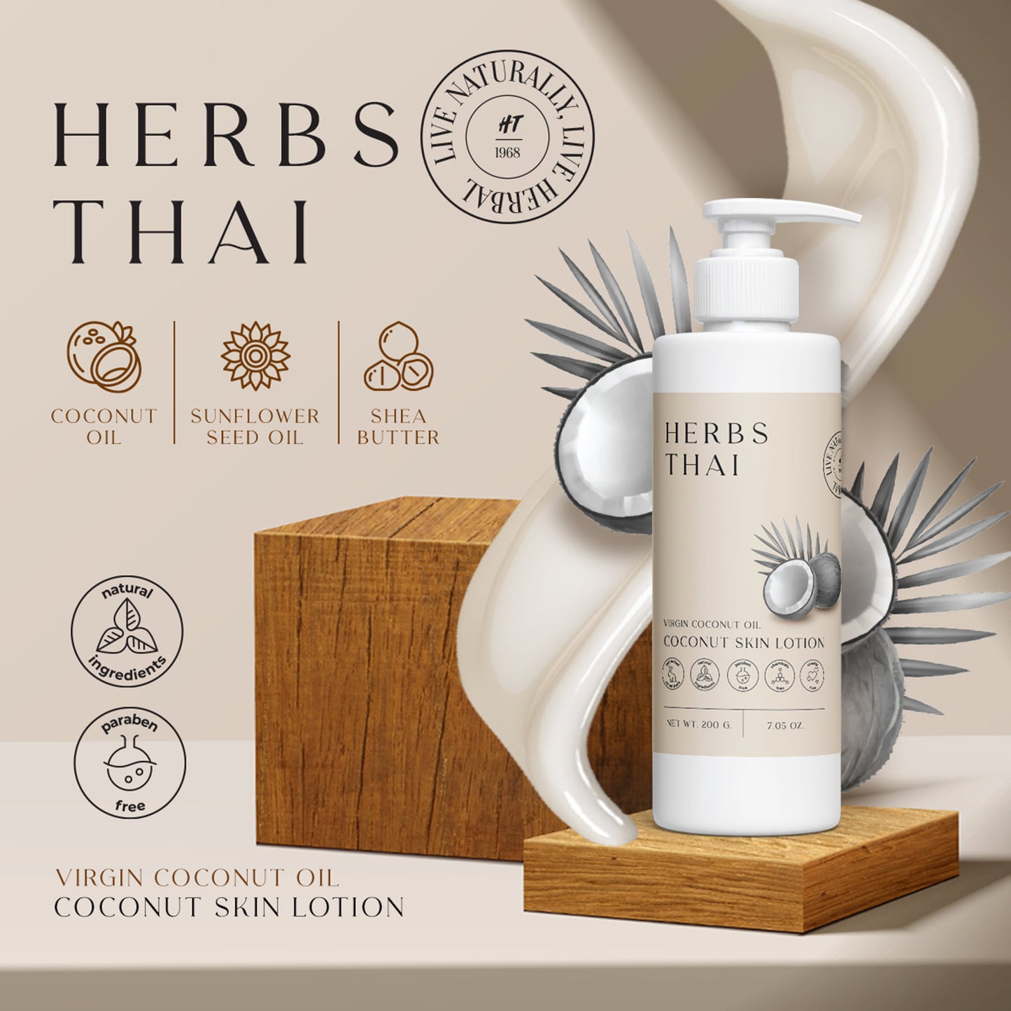 Herbs Thai Body Lotion