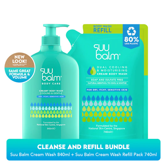 Cooling & Gentle Value Bundle (840ml + 740ml)