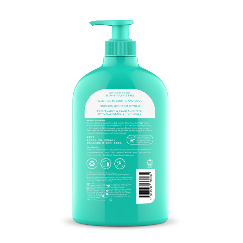 Suu Balm Cooling & Gentle Creamy Body Wash (840ml)